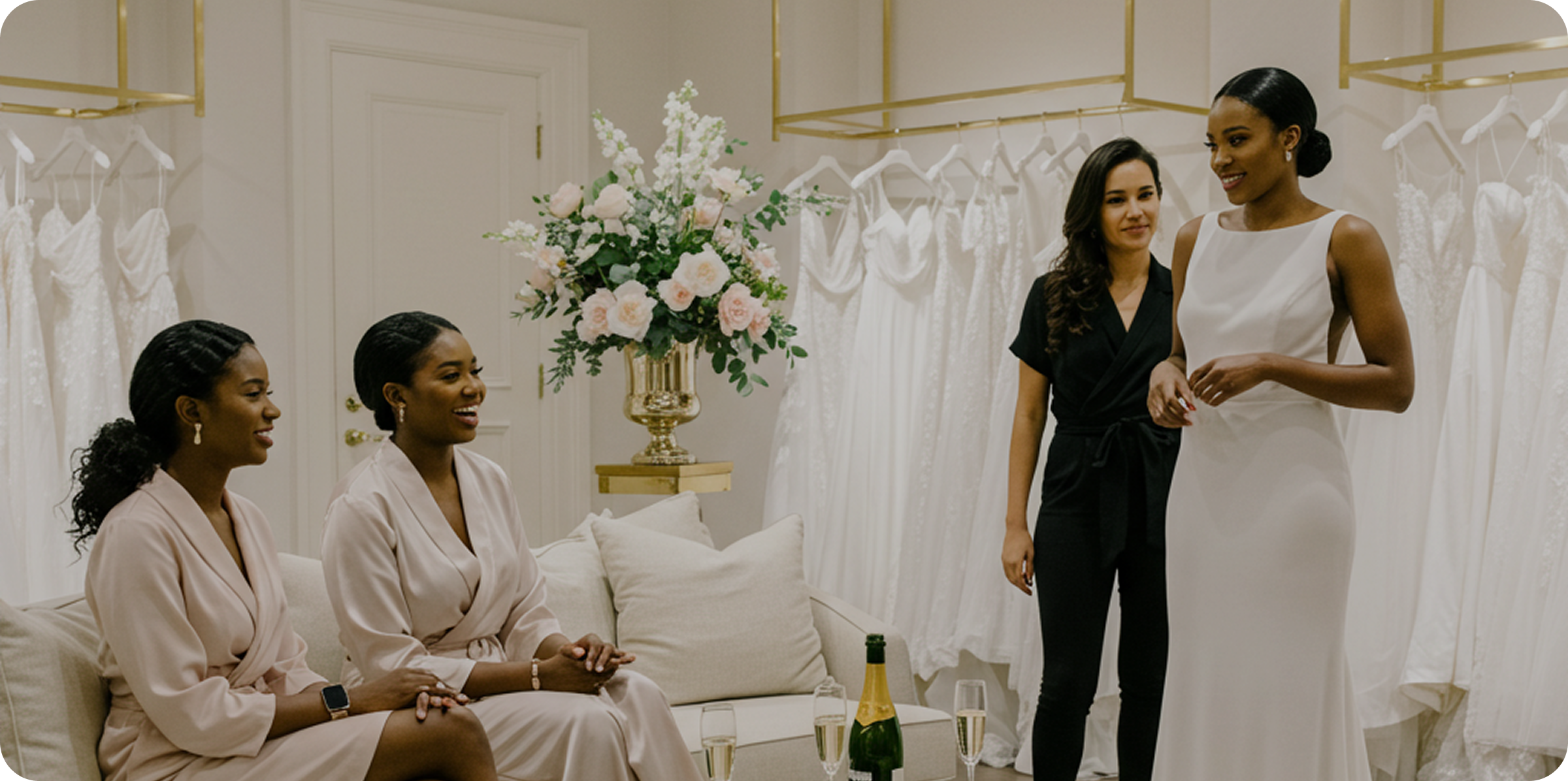 Designer Bridal Gowns couple